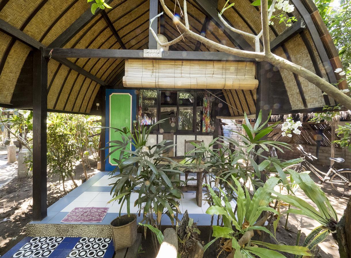 吉利特拉旺安 Woodstock Gili - Garden And Bungalows酒店 外观 照片
