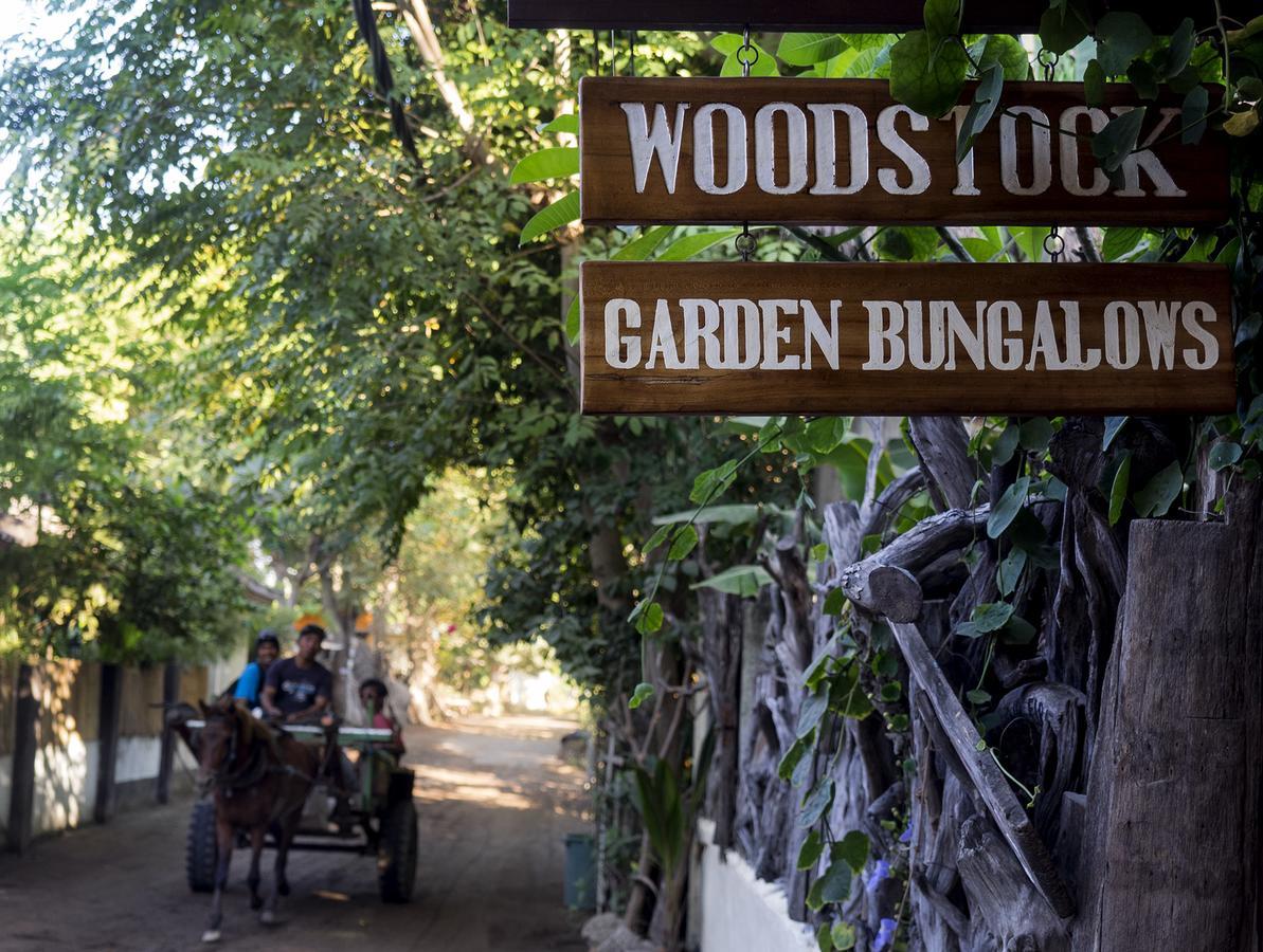 吉利特拉旺安 Woodstock Gili - Garden And Bungalows酒店 外观 照片