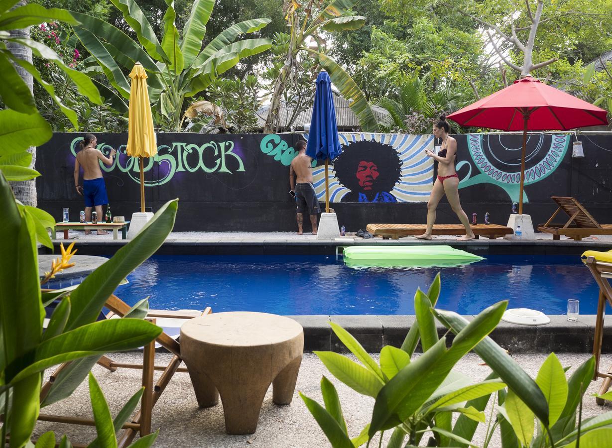 吉利特拉旺安 Woodstock Gili - Garden And Bungalows酒店 外观 照片