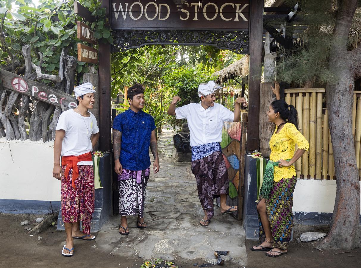 吉利特拉旺安 Woodstock Gili - Garden And Bungalows酒店 外观 照片