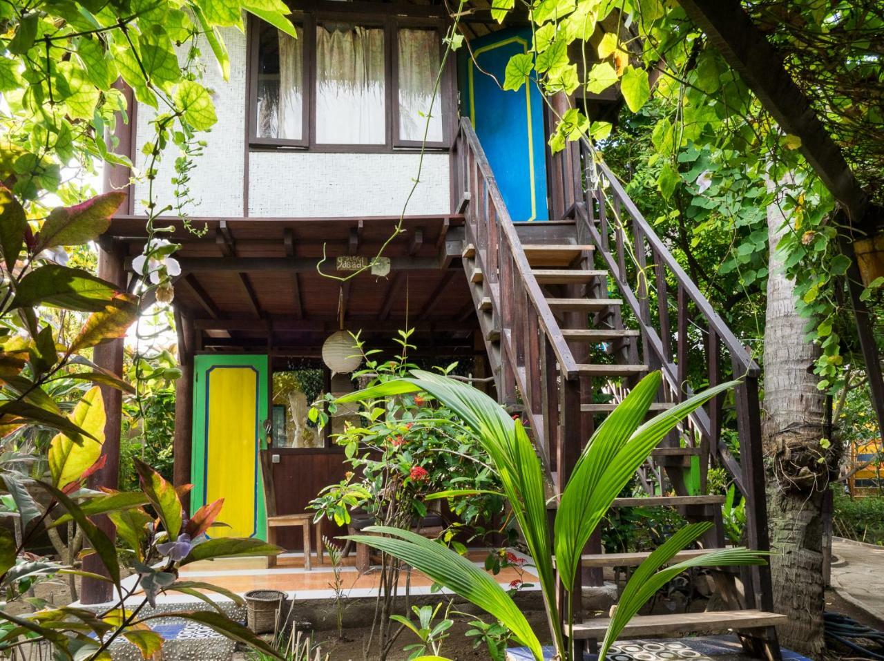 吉利特拉旺安 Woodstock Gili - Garden And Bungalows酒店 外观 照片